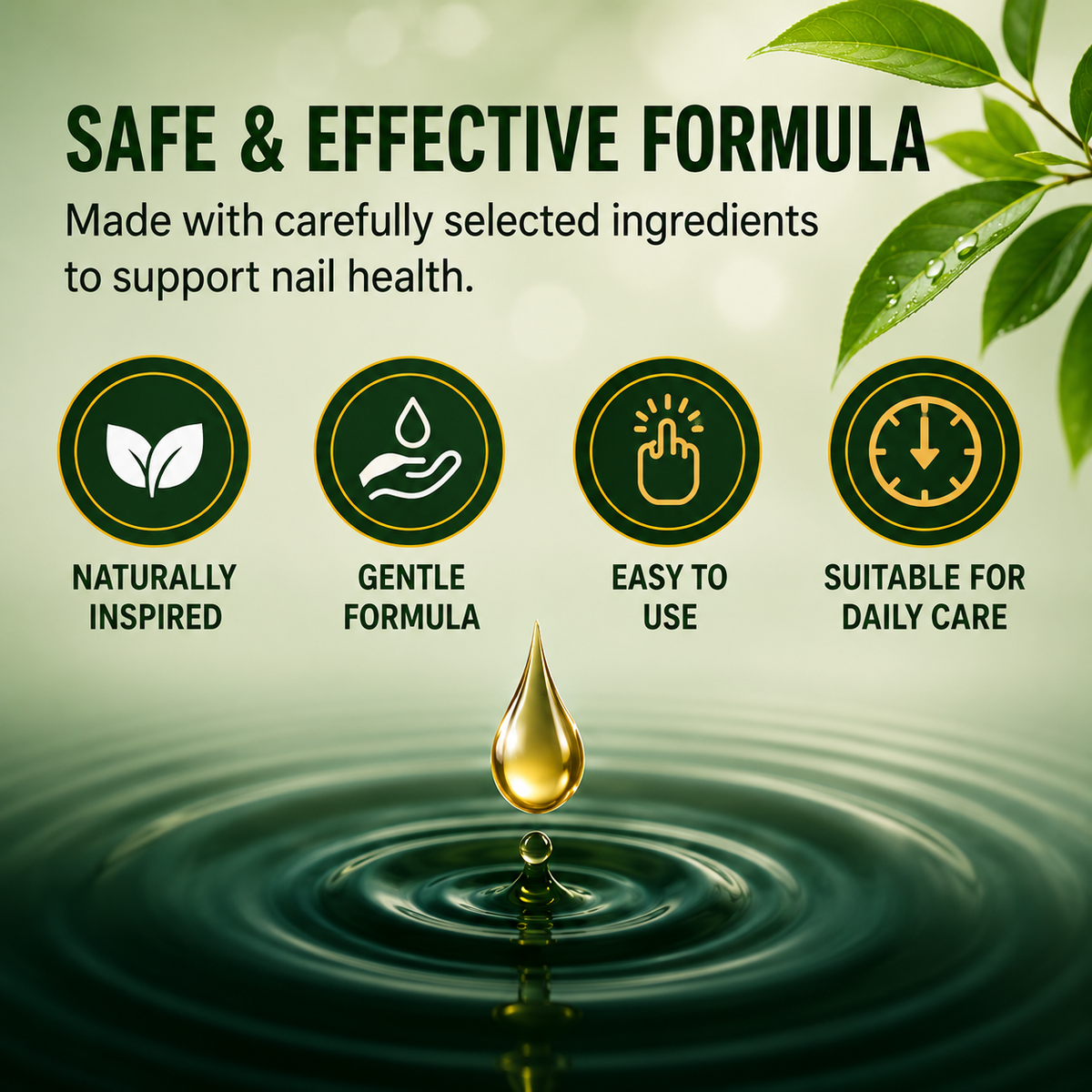 7 Days Nail Fungus Solution with Ginger Extract – 2.02 Fl Oz