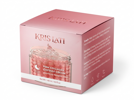 Pink Collagen Capsule Cream – Night Care