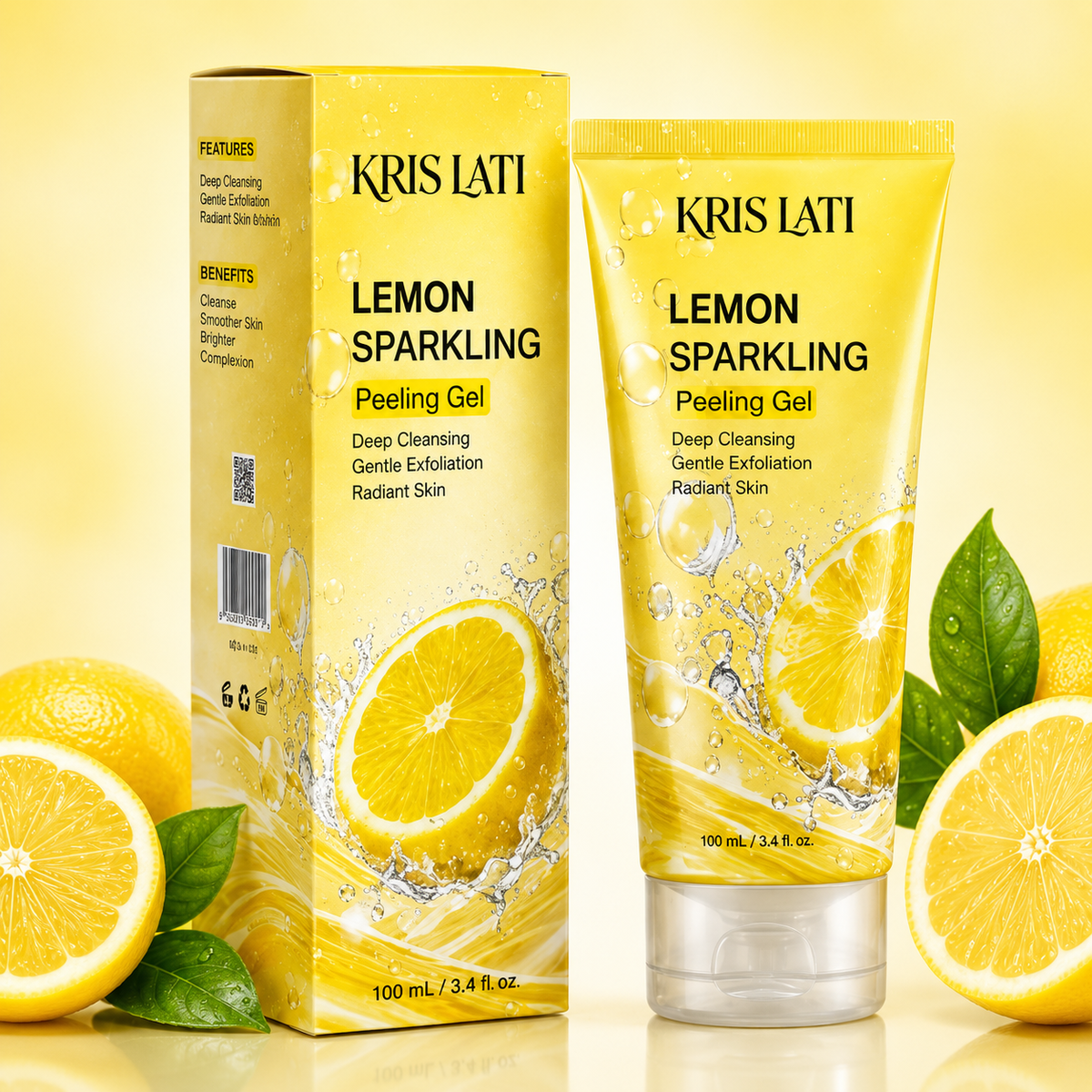 Lemon Sparkling Peeling Gel