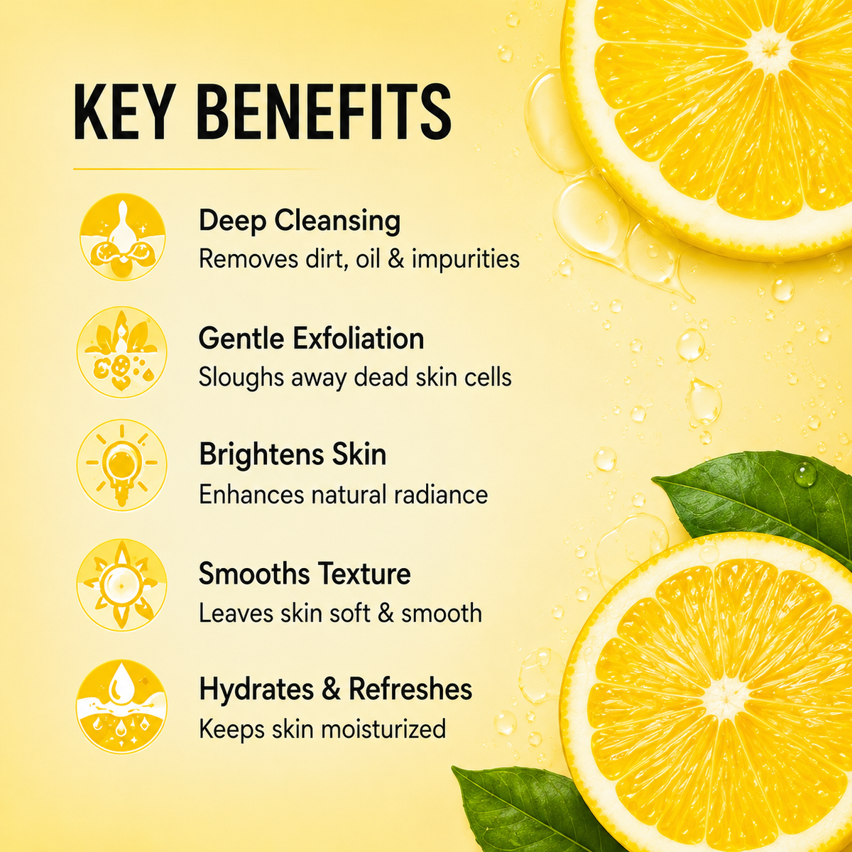 Lemon Sparkling Peeling Gel