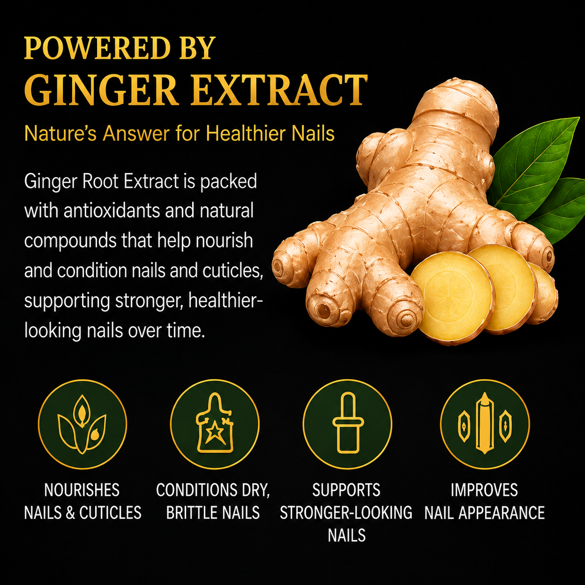 7 Days Nail Fungus Solution with Ginger Extract – 2.02 Fl Oz