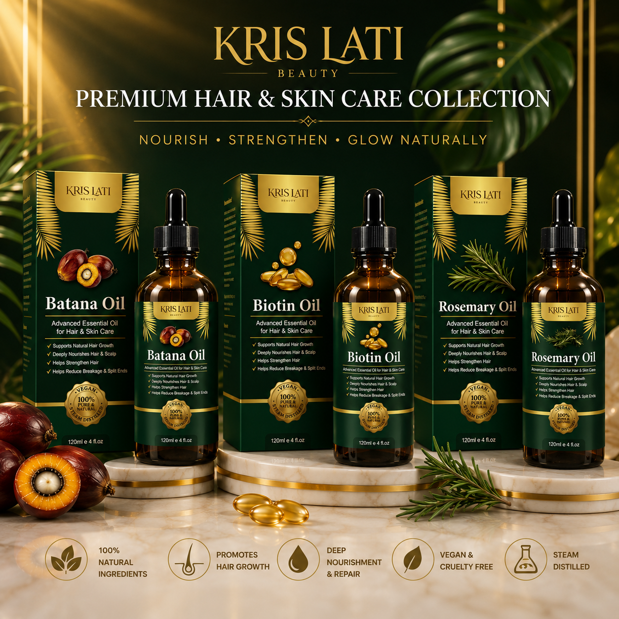 Hair Oils Collection