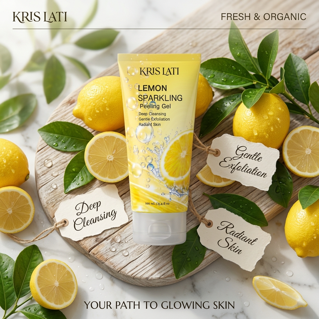 Lemon Sparkling Peeling Gel