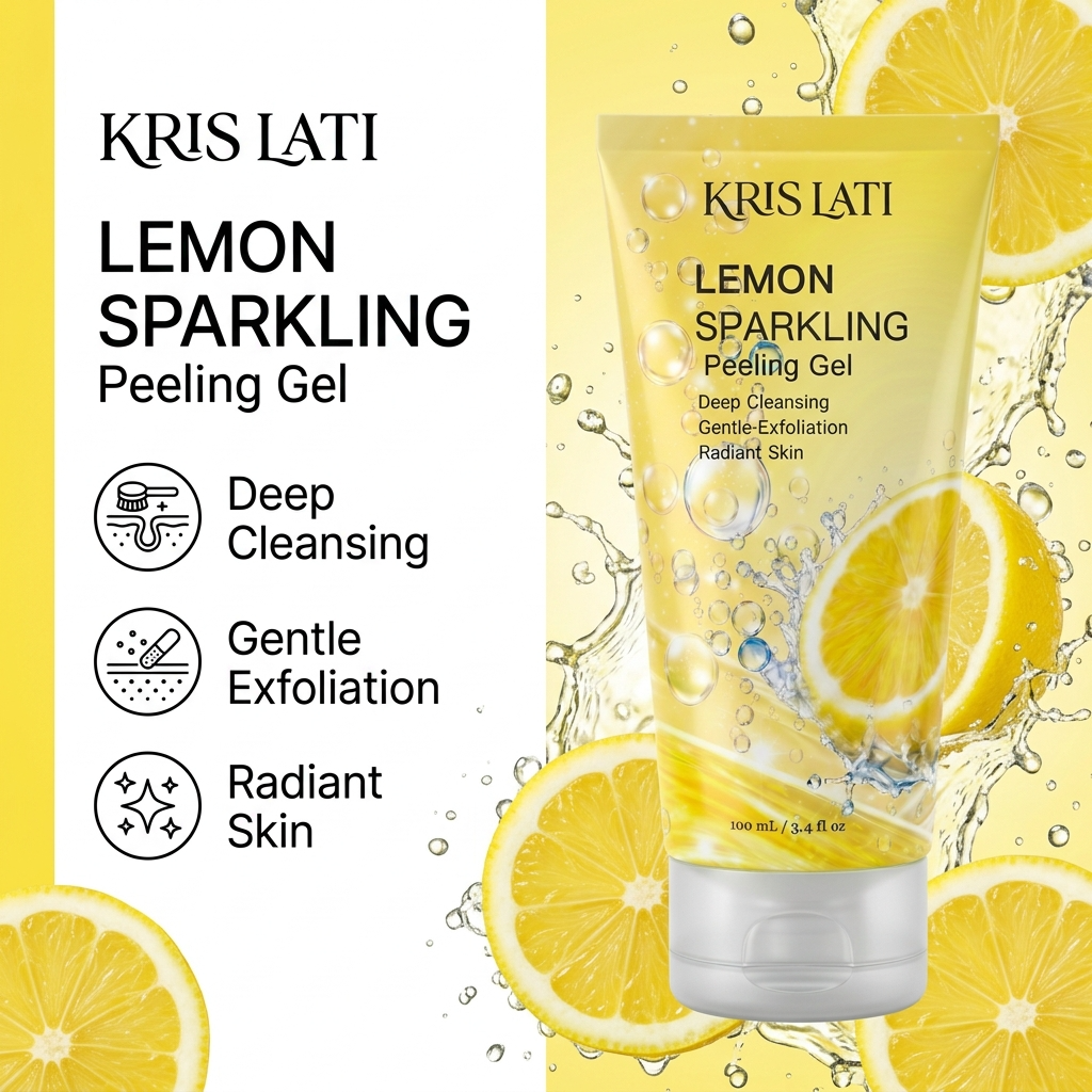 Lemon Sparkling Peeling Gel