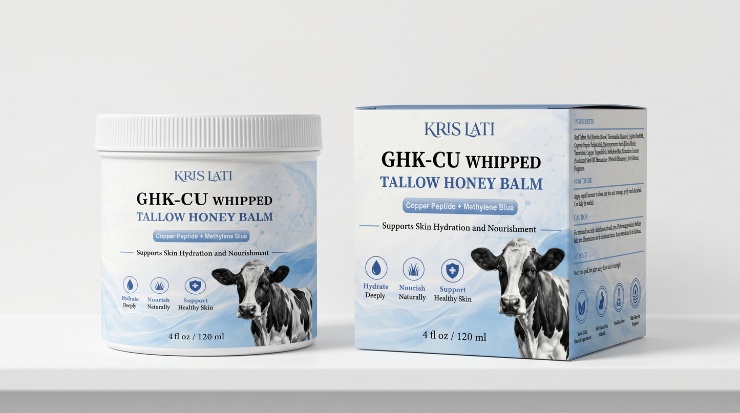 GHK-CU Whipped Face & Body Tallow Honey Balm