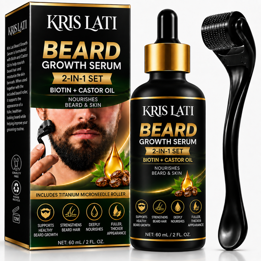 Beard Growth Serum 2-in-1 Set