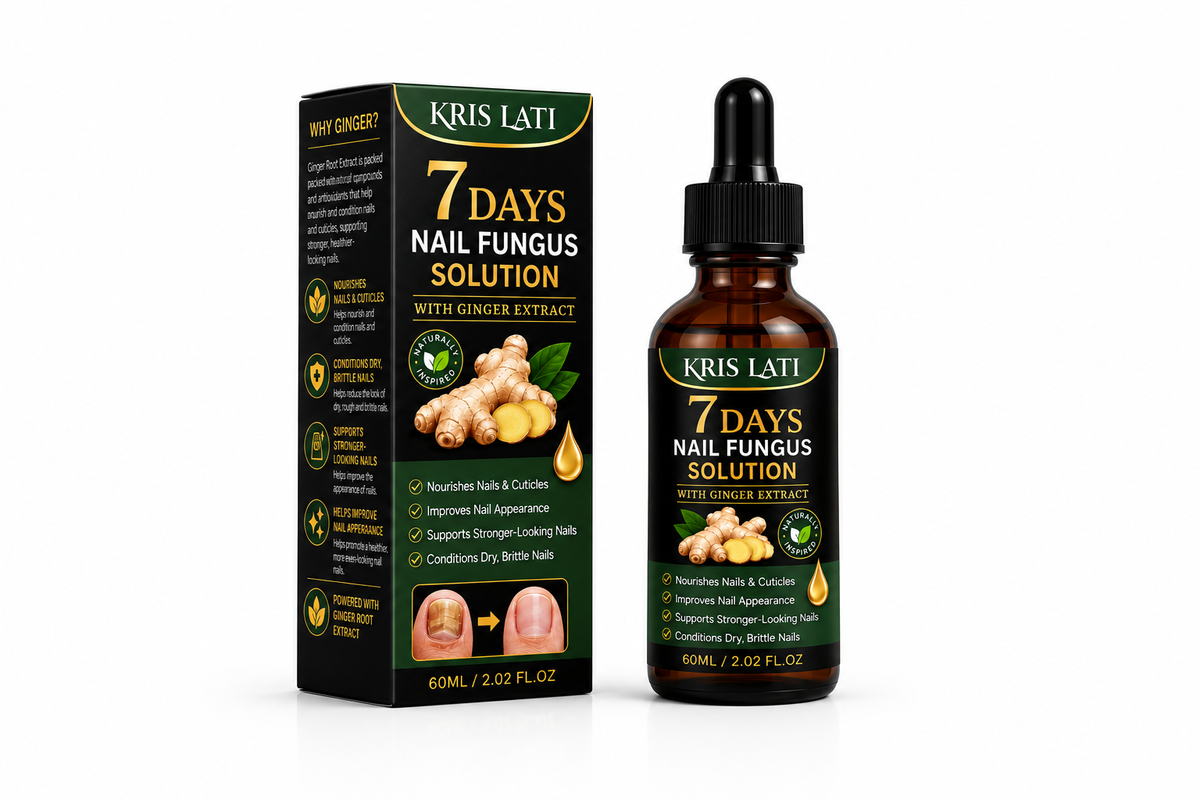7 Days Nail Fungus Solution with Ginger Extract – 2.02 Fl Oz