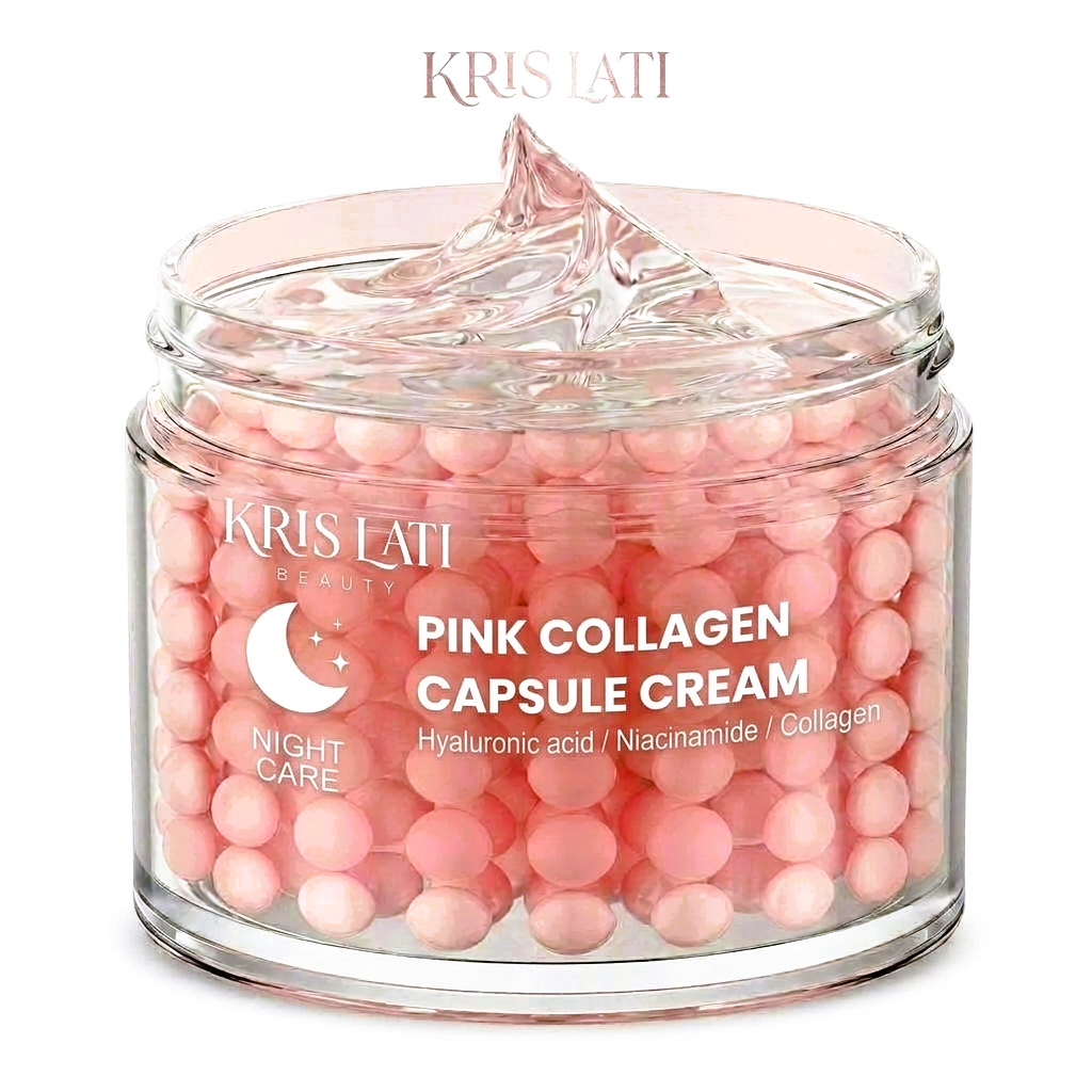 Pink Collagen Capsule Cream – Night Care