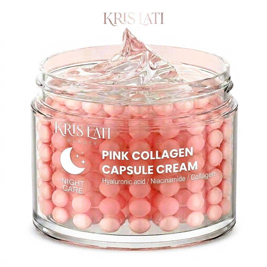 Pink Collagen Capsule Cream – Night Care