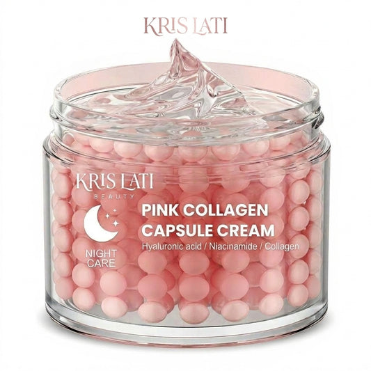Pink Collagen Capsule Cream – Night Care